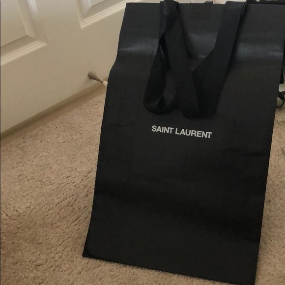 paper bag ysl